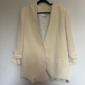 Dana buchman 100% silk blazer